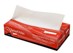 MarketWax Interfolded Regular Dry Wax Paper 10L x 10-3/4W White 500 ct  Sheets